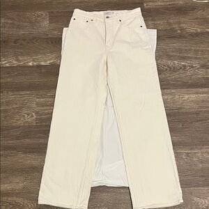 Women's Cream Jeans